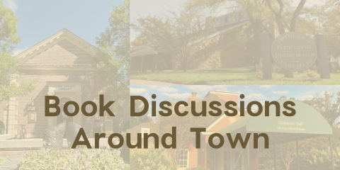 image of "Book Discussions Around Town"
