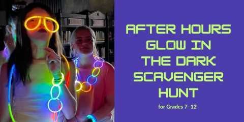 Image of "After Hours: Glow in the Dark Scavenger Hunt for Grades 7–12"