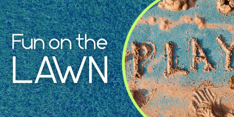 image of "Fun on the Lawn: Sand Play"