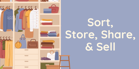 image of "Sort, Store, Share, & Sell"