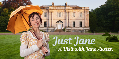 image of "Just Jane: A Visit with Jane Austen"