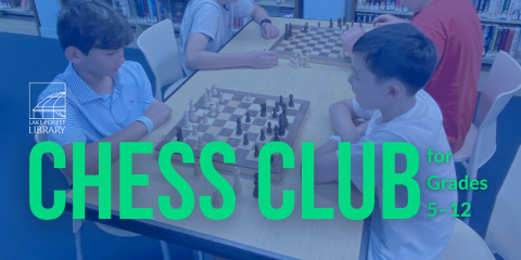 image of "Chess Club for Grades 5–12"