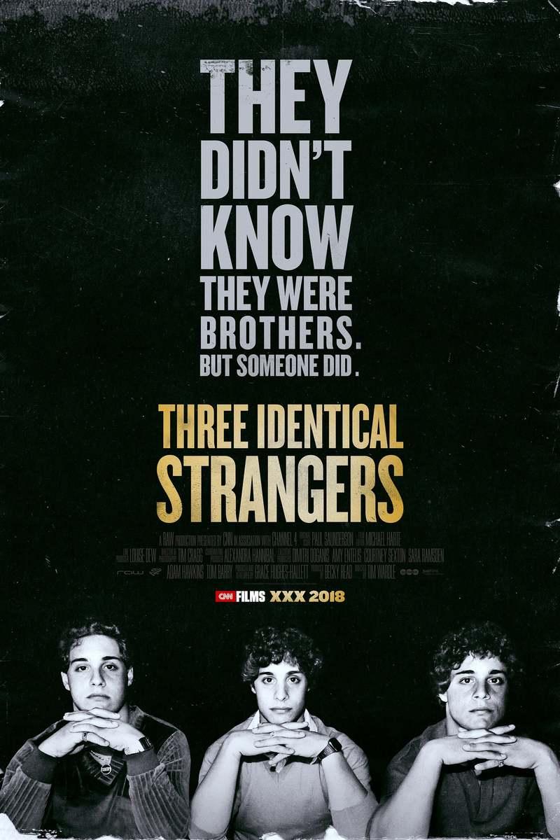Three Identical Strangers movie poster