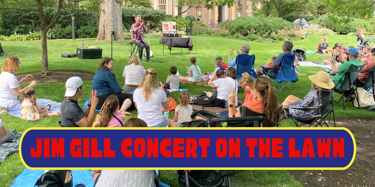 image of "Jim Gill Concert on the Lawn"