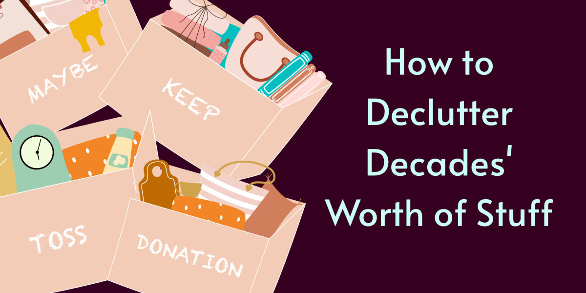 image of "How to Declutter Decades' Worth of Stuff"